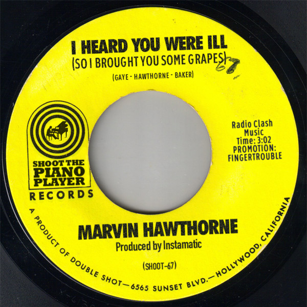Northern Soul gem off 7" - I Heard You Were Ill (So I Brought You Grapes) (Marvin Gaye vs Mayer Hawthorne)