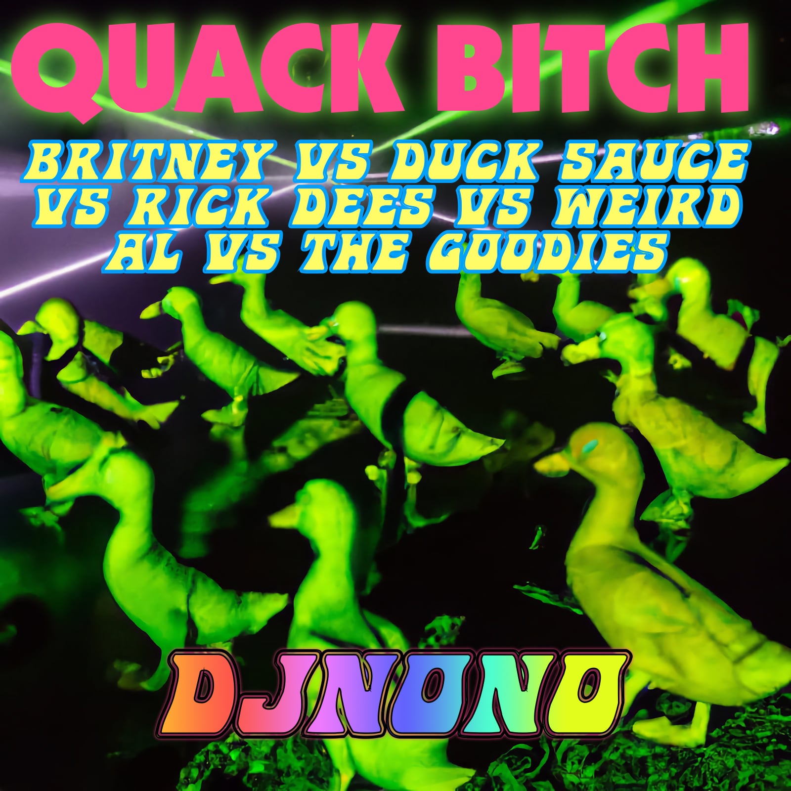 DJNoNo - DJNoNo - Quack Bitch (Britney Spears vs Duck Sauce vs Rick Dees vs Weird Al vs The Goodies) mashup cover