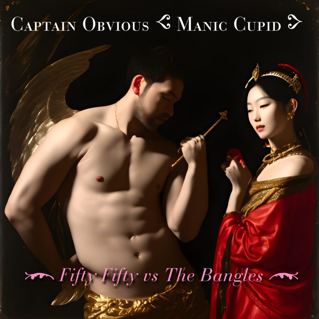 Captain Obvious - Manic Cupid (Fifty Fifty vs The Bangles) mashup cover