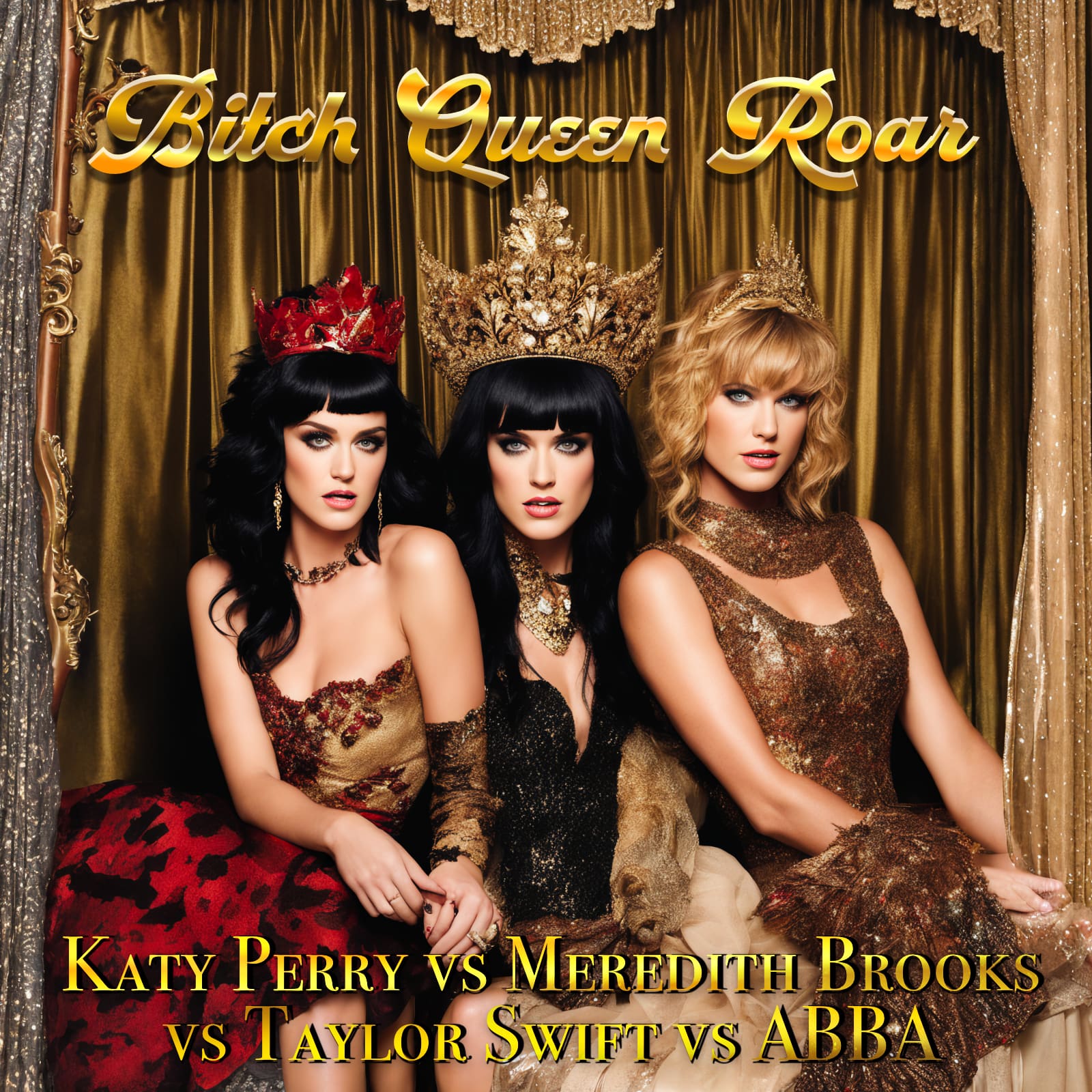 Bitch Queen Roar (Katy Perry vs Meredith Brooks vs Taylor Swift vs ABBA)